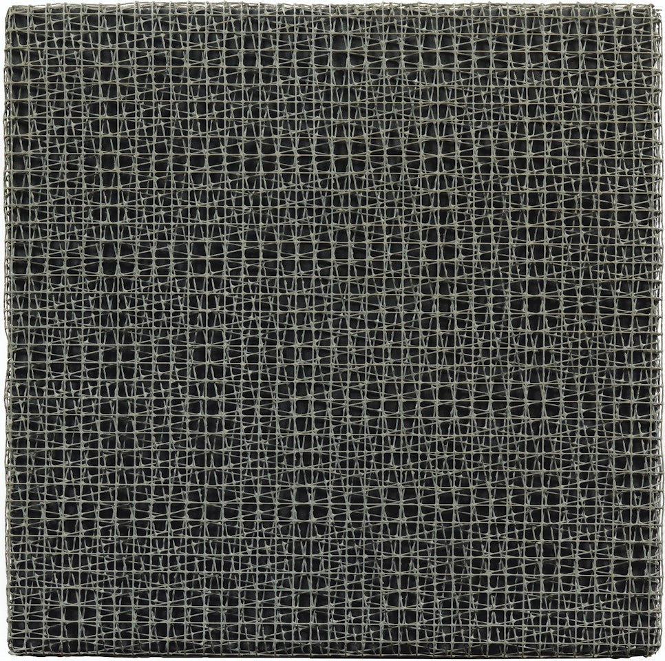 3 TRAMES DE GRILLAGE 0° 10° 78° by Francois Morellet