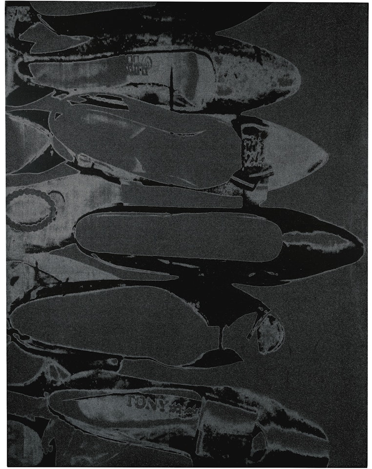 DIAMOND DUST SHOES by Andy Warhol