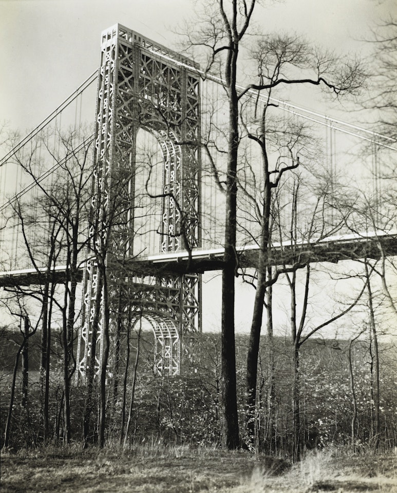 GEORGE WASHINGTON BRIDGE' by Berenice Abbott