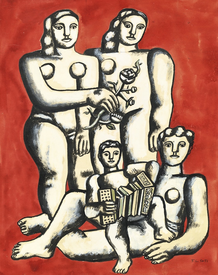 LES TROIS SOEURS by Fernand Leger
