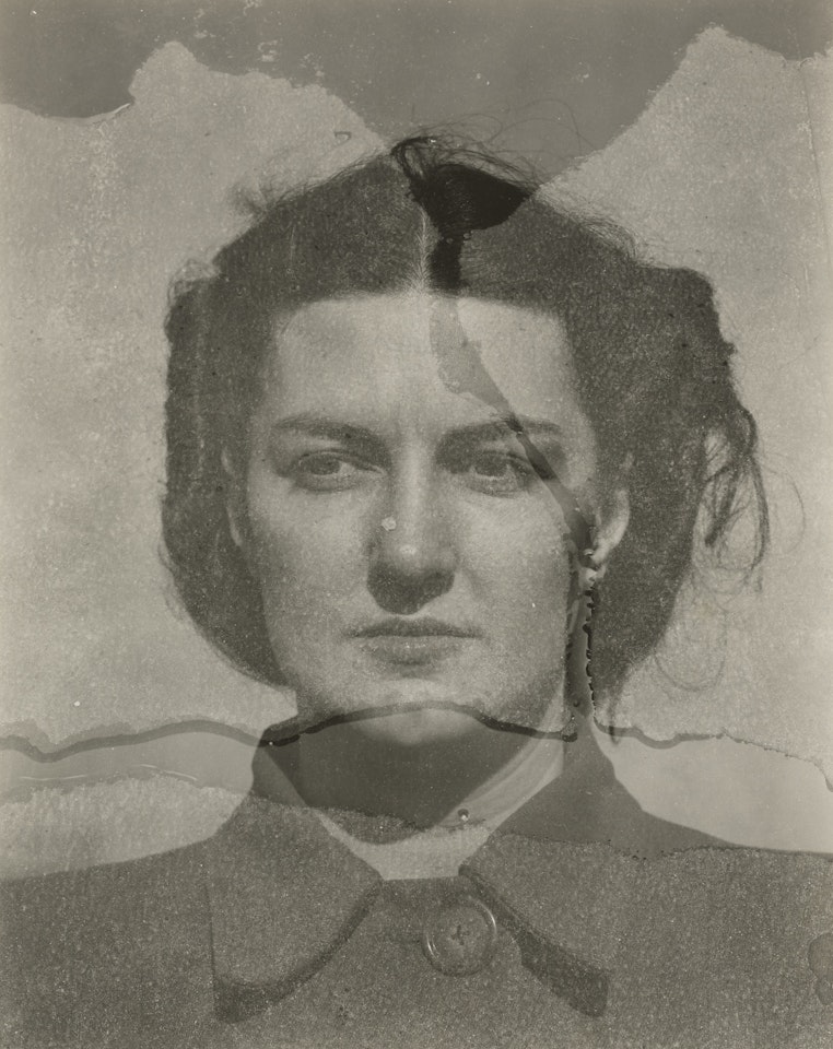 ELEANOR (DOUBLE EXPOSURE) by Harry Callahan