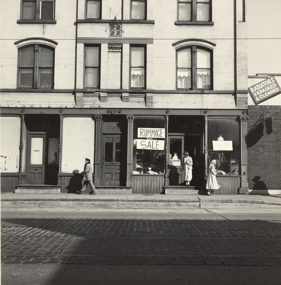 RUMMAGE SALE by Harry Callahan