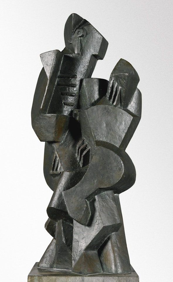 MARIN À LA GUITARE by Jacques Lipchitz