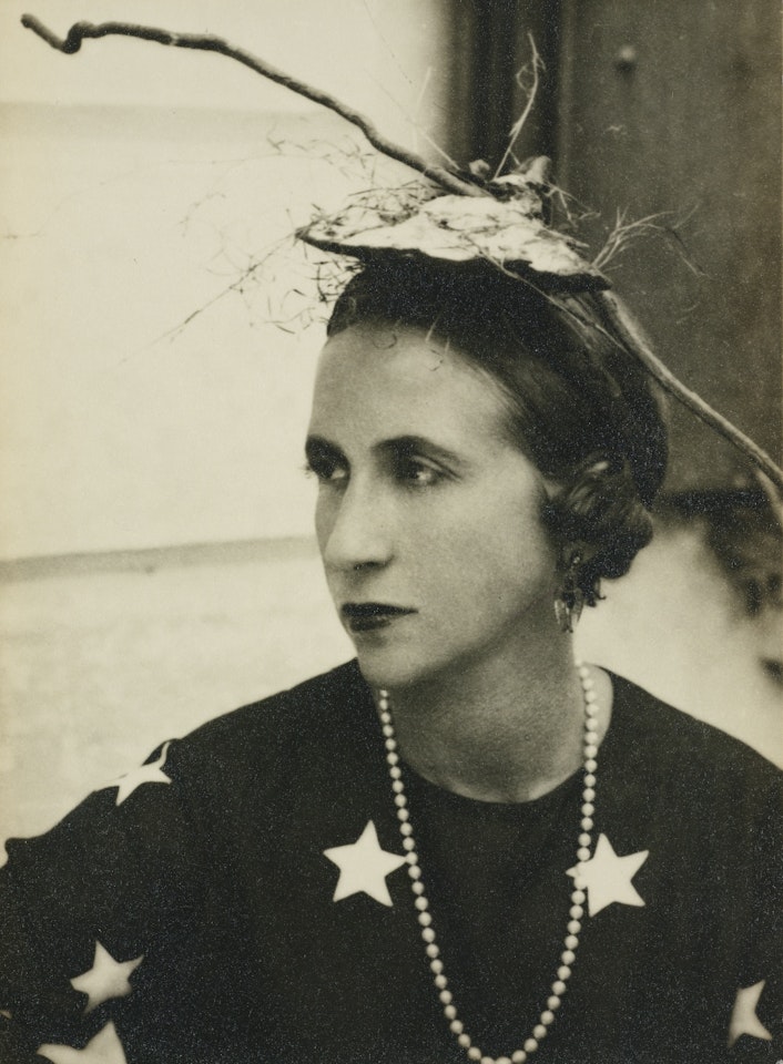 RIEN DANS LE PUITS DU NORD (PORTRAIT OF LISE DEHARME) by Man Ray