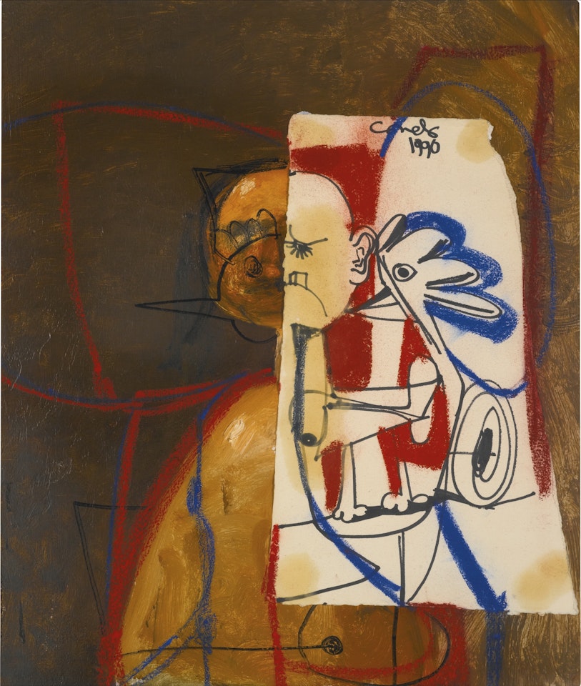 LISTEN TO THE VOICES by George Condo