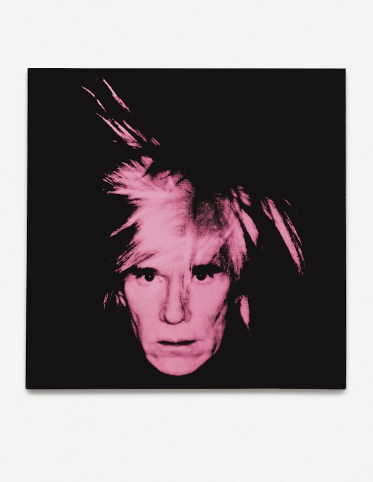 SELF-PORTRAIT (FRIGHT WIG) by Andy Warhol