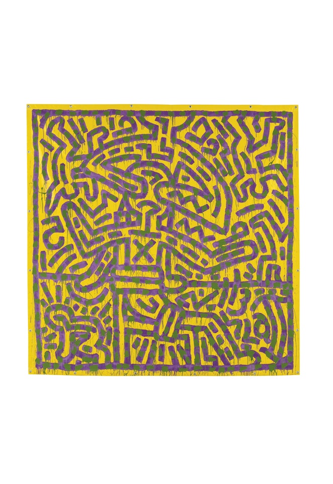 UNTITLED (JANUARY 16, 1982) by Keith Haring