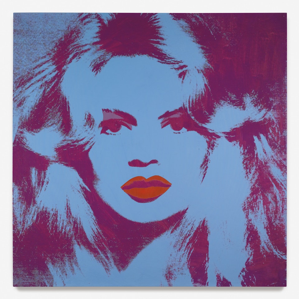 BRIGITTE BARDOT by Andy Warhol