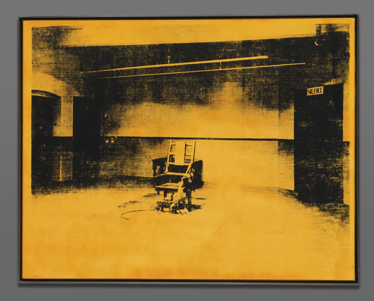 LITTLE ELECTRIC CHAIR by Andy Warhol