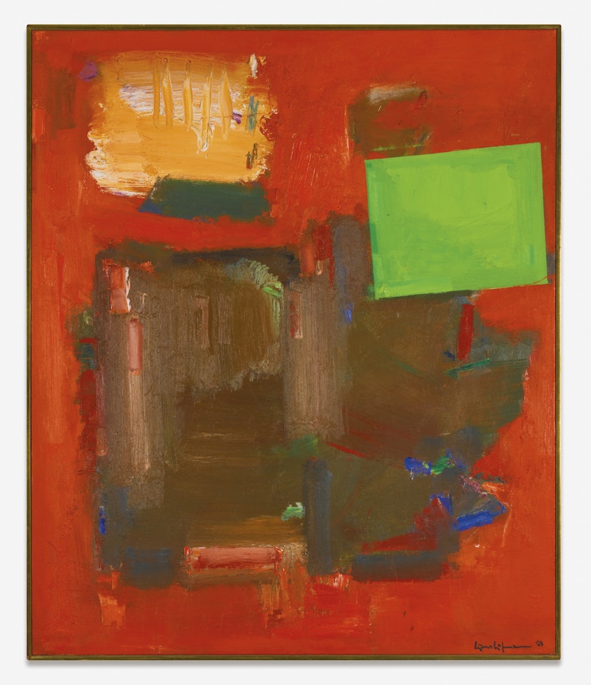 CONJUNTIS VIRIBUS (WITH UNITED POWER) by Hans Hofmann