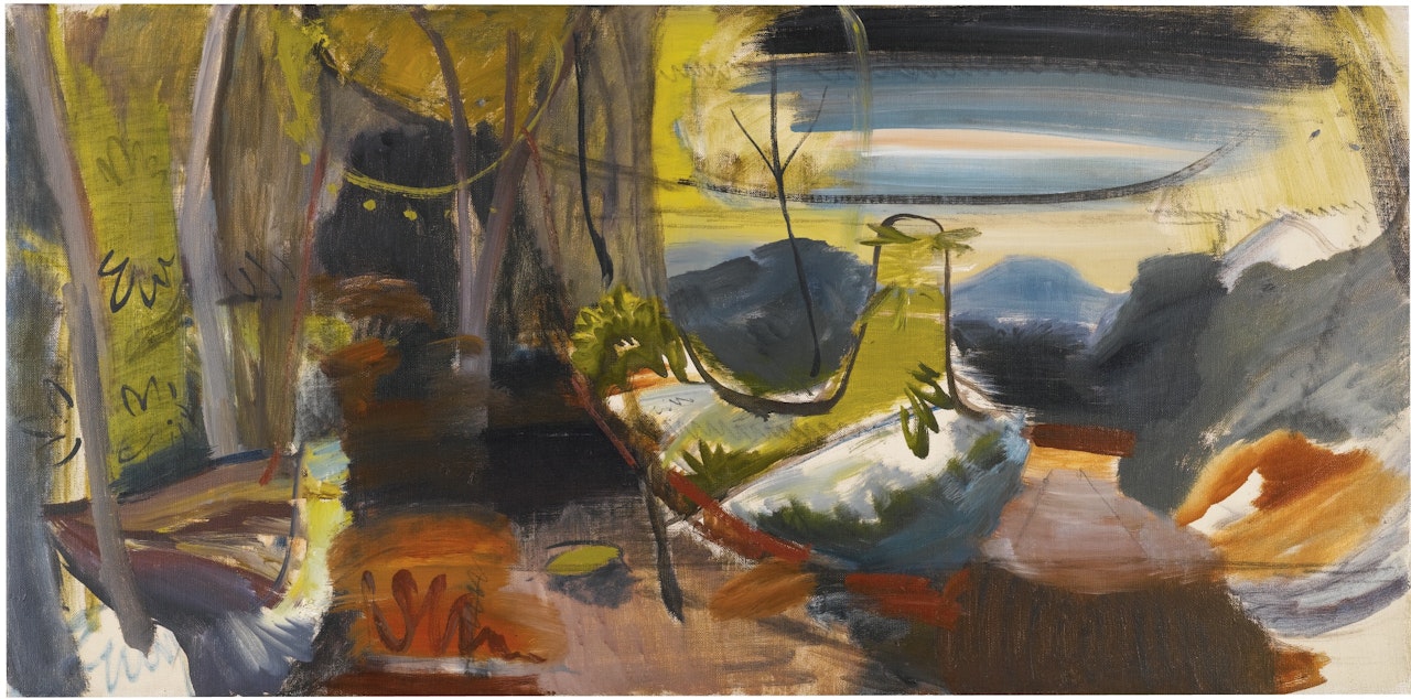 AUTUMN WOODS by Ivon Hitchens