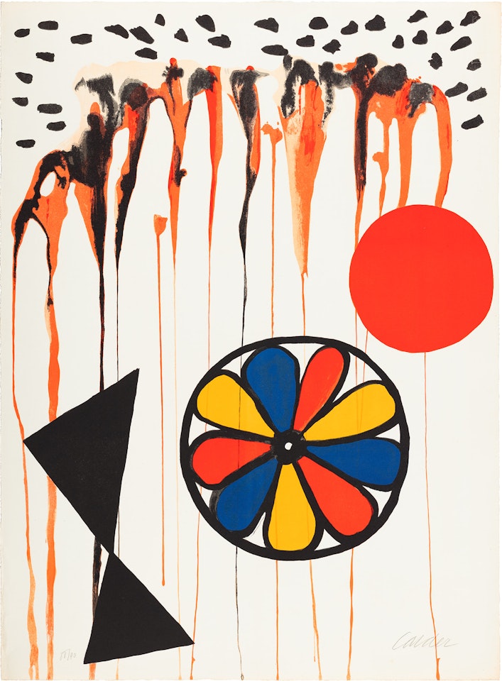 La Mousson (The Monsoon) by Alexander Calder