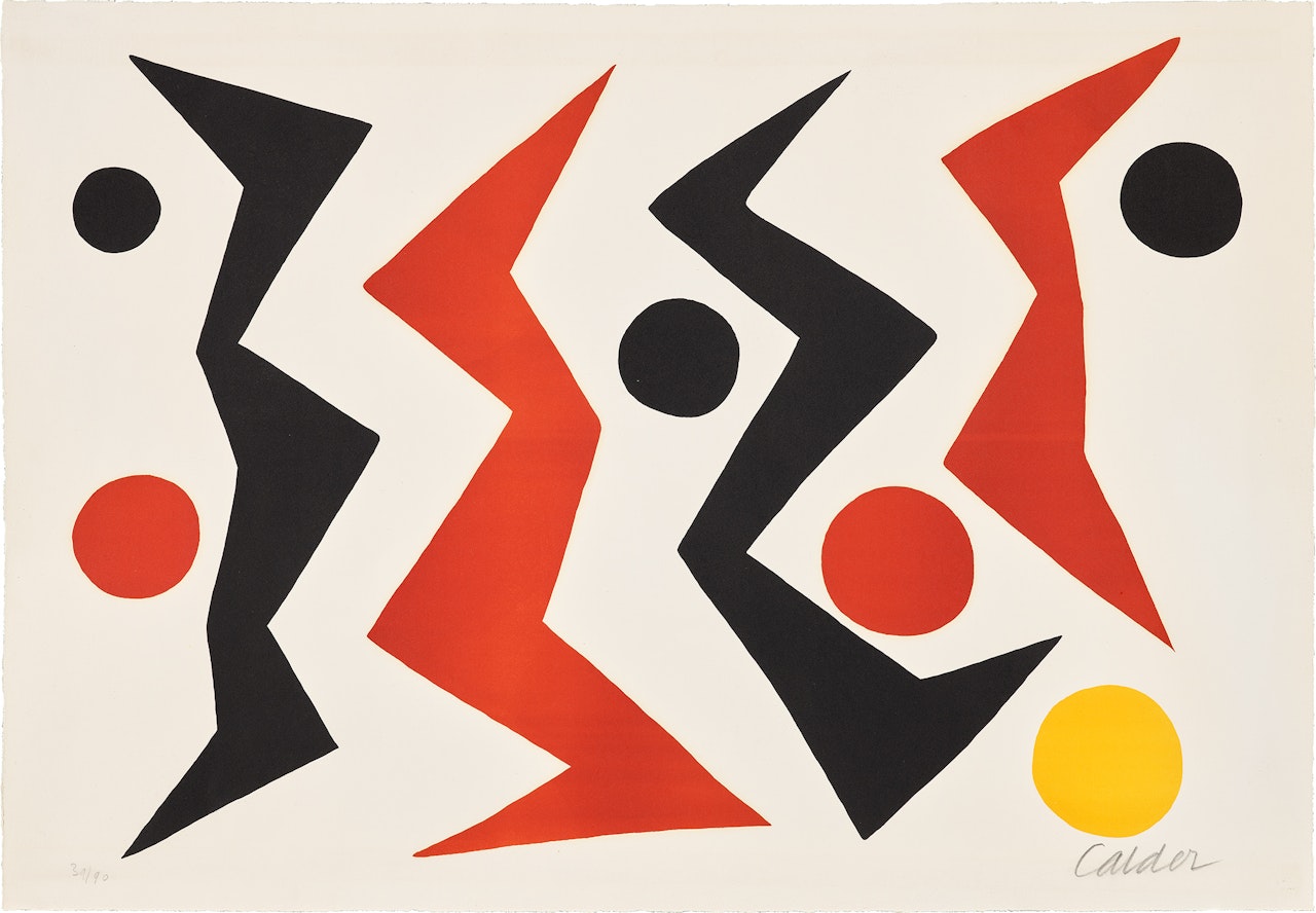 Les Scies (The Saws) by Alexander Calder