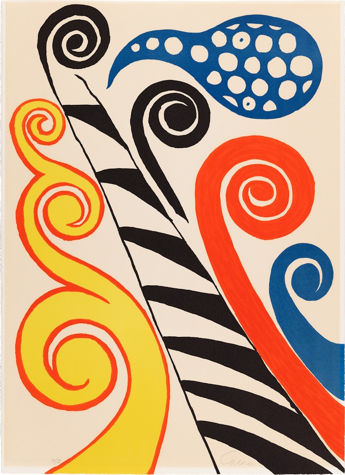 Untitled (Fiesta) by Alexander Calder