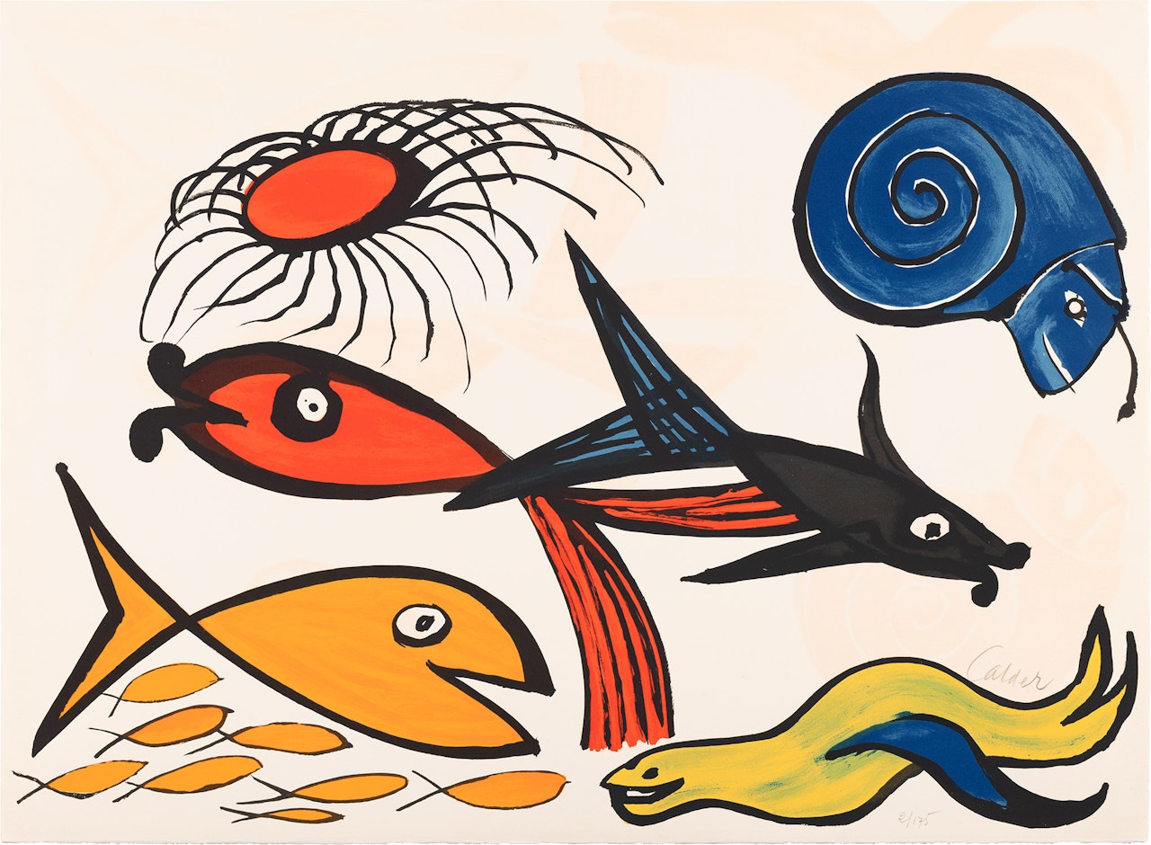 Seal, from Our Unfinished Revolution by Alexander Calder