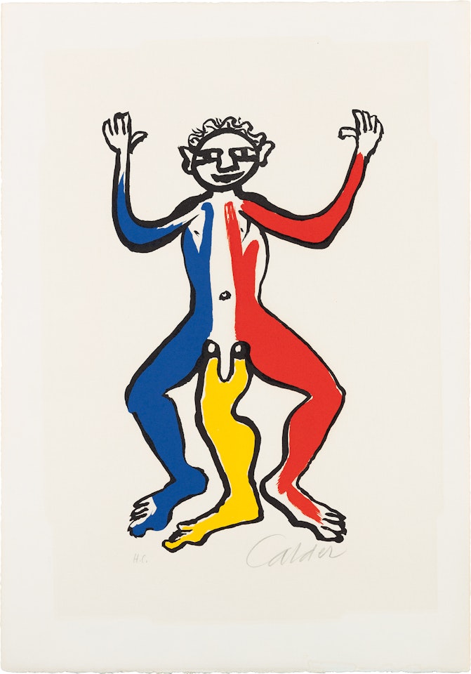 Un Patriote (A Patriot) by Alexander Calder