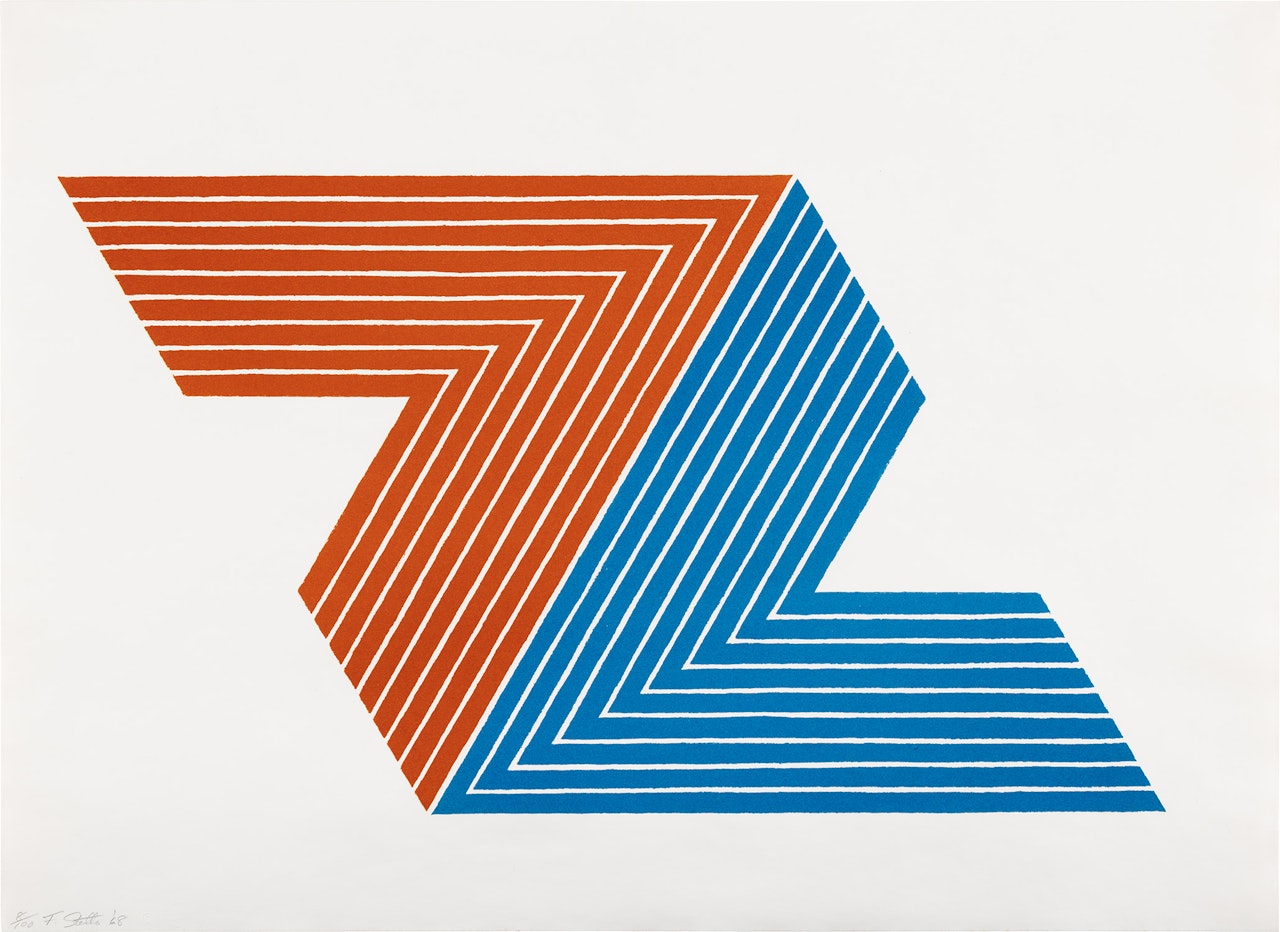 Itata, from V Series (G. 76, A. 23) by Frank Stella