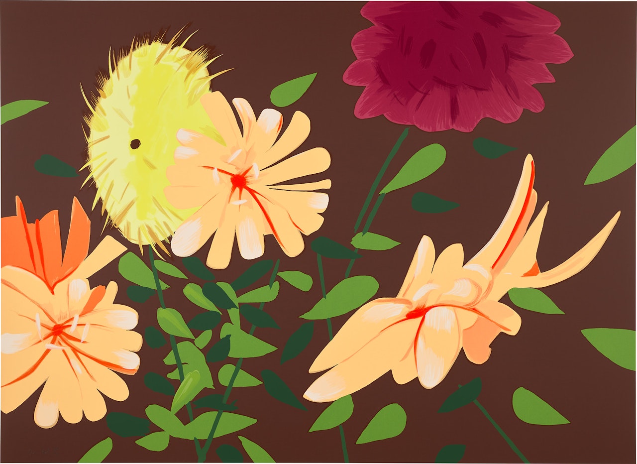 Late Summer Flowers by Alex Katz