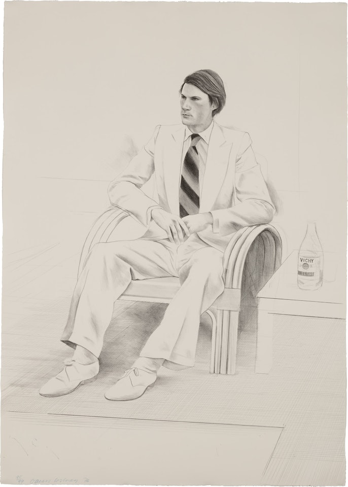 Joe McDonald, from Friends (G. 717, S.A.C. 175, M.C.A.T. 164) by David Hockney