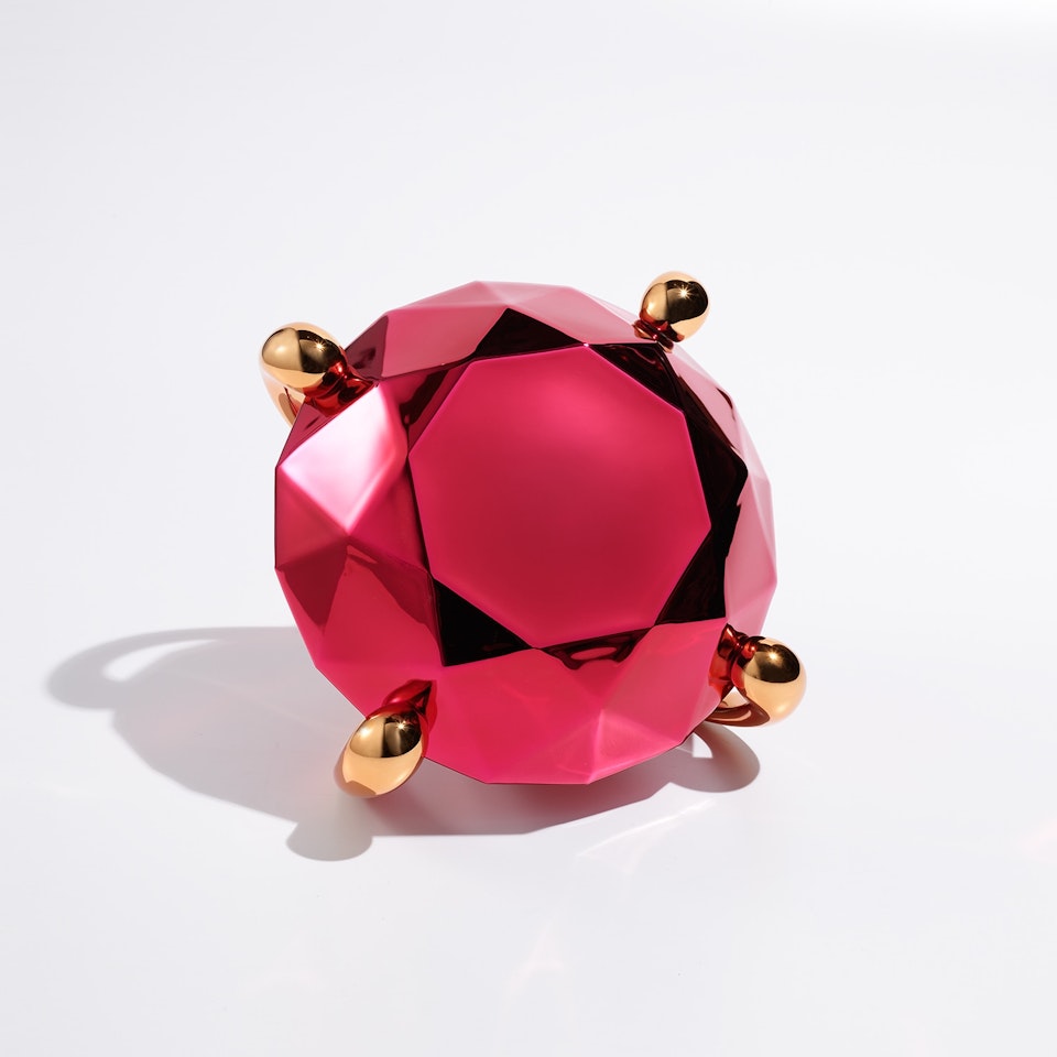 Diamond (Red) by Jeff Koons