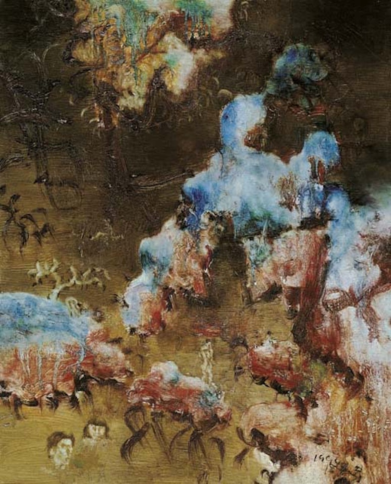 Landscape series by Zhou Chunya
