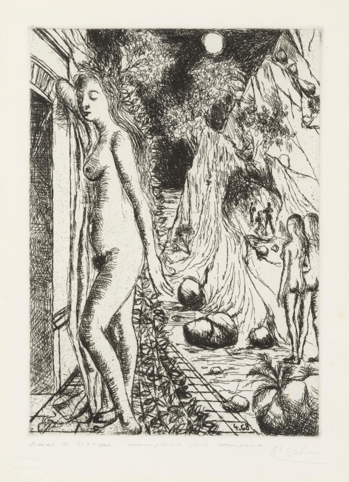 Sept dialogues by Paul Delvaux