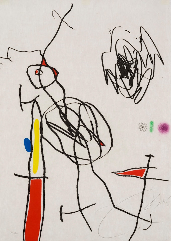 Passage de l'Egyptienne by Joan Miró