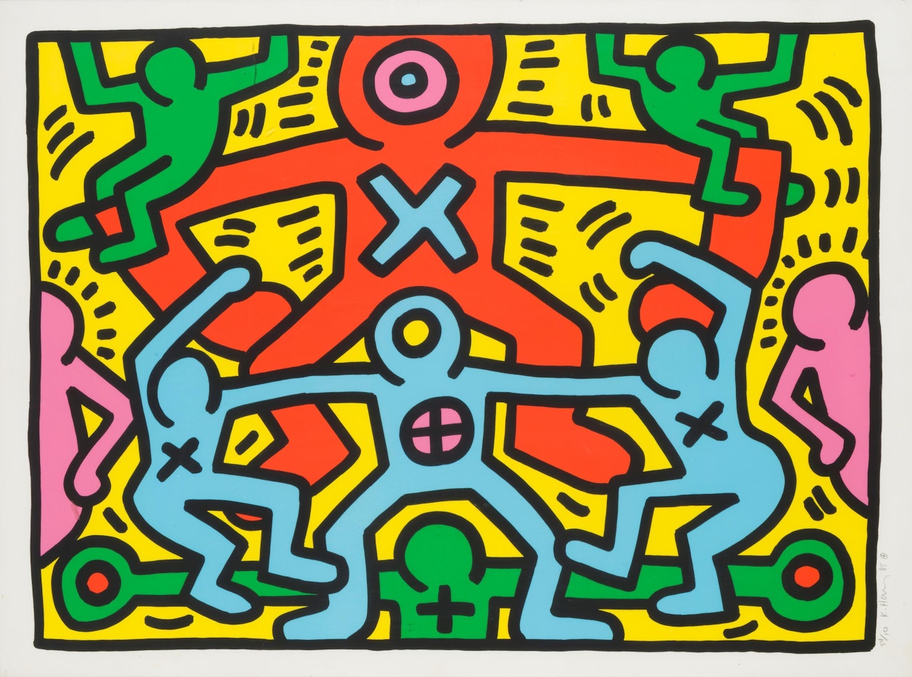 Untitled, . by Keith Haring