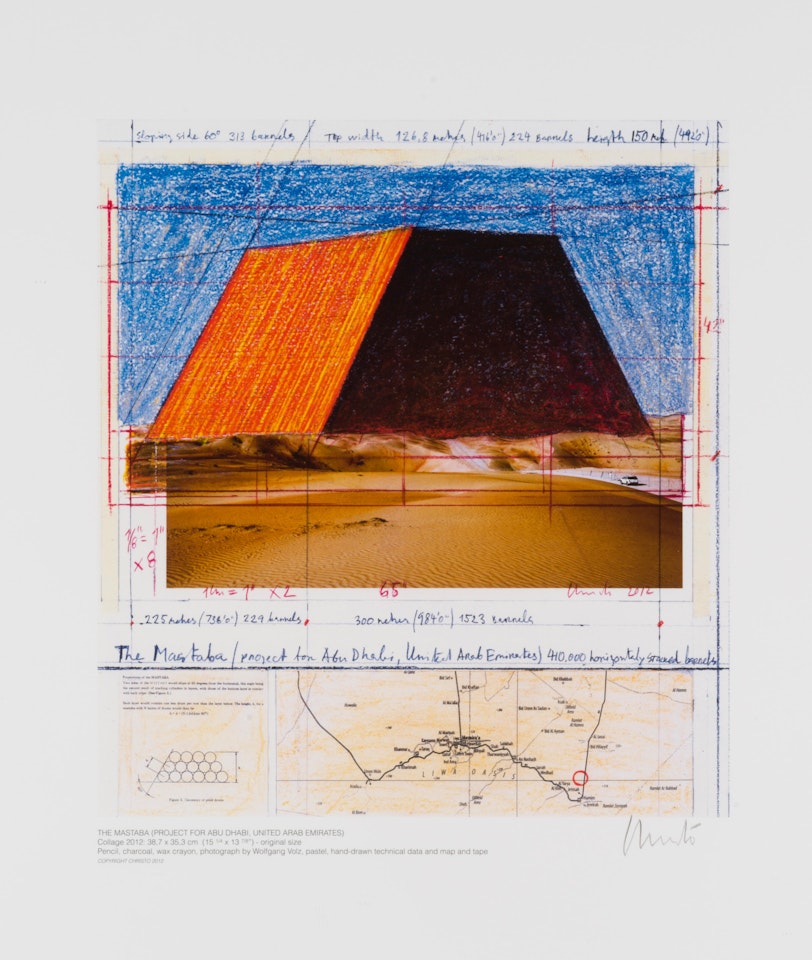 The Mastaba (project for United Arab Emirates) by Christo