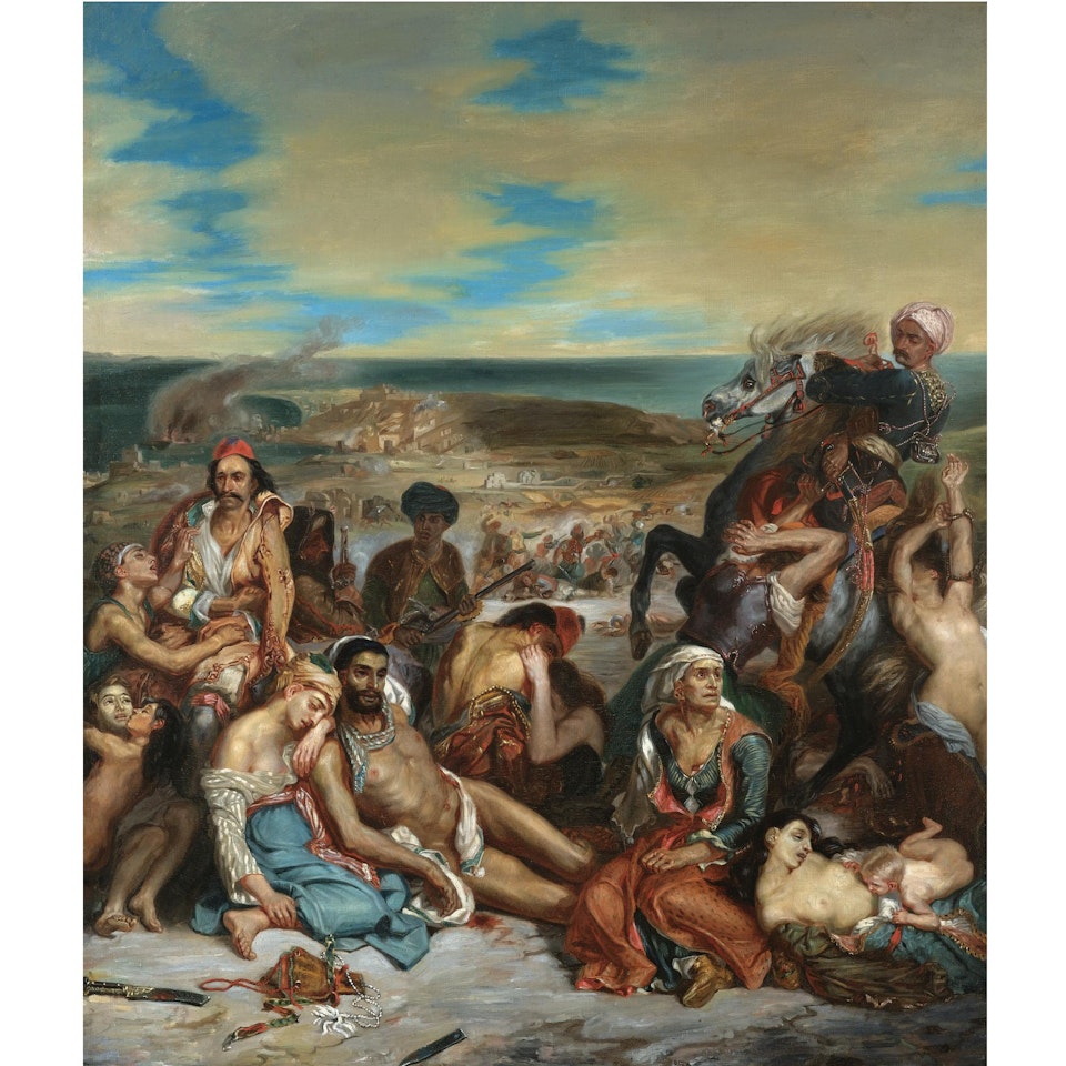 The Massacre Of Chios by Eugene Delacroix