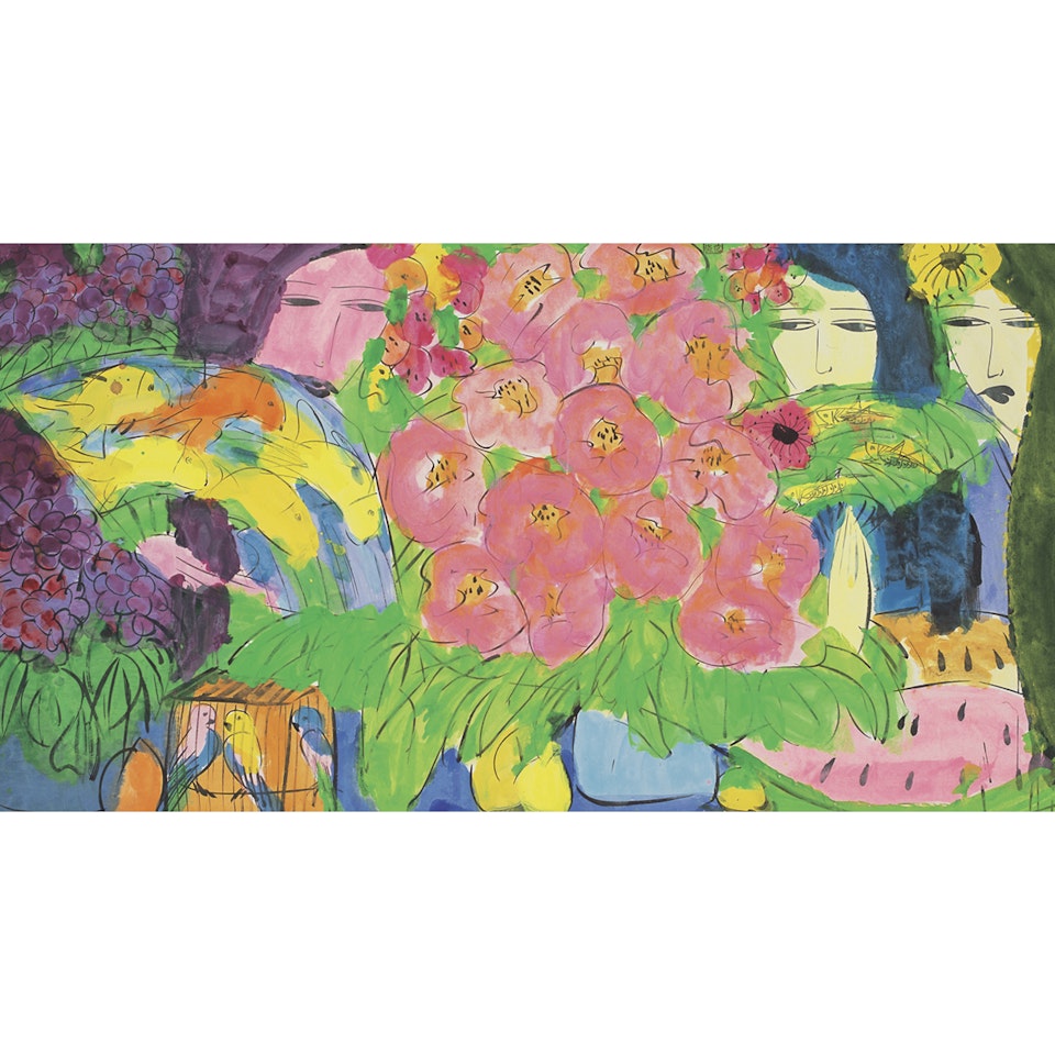 I Dream Of Spring by Walasse Ting