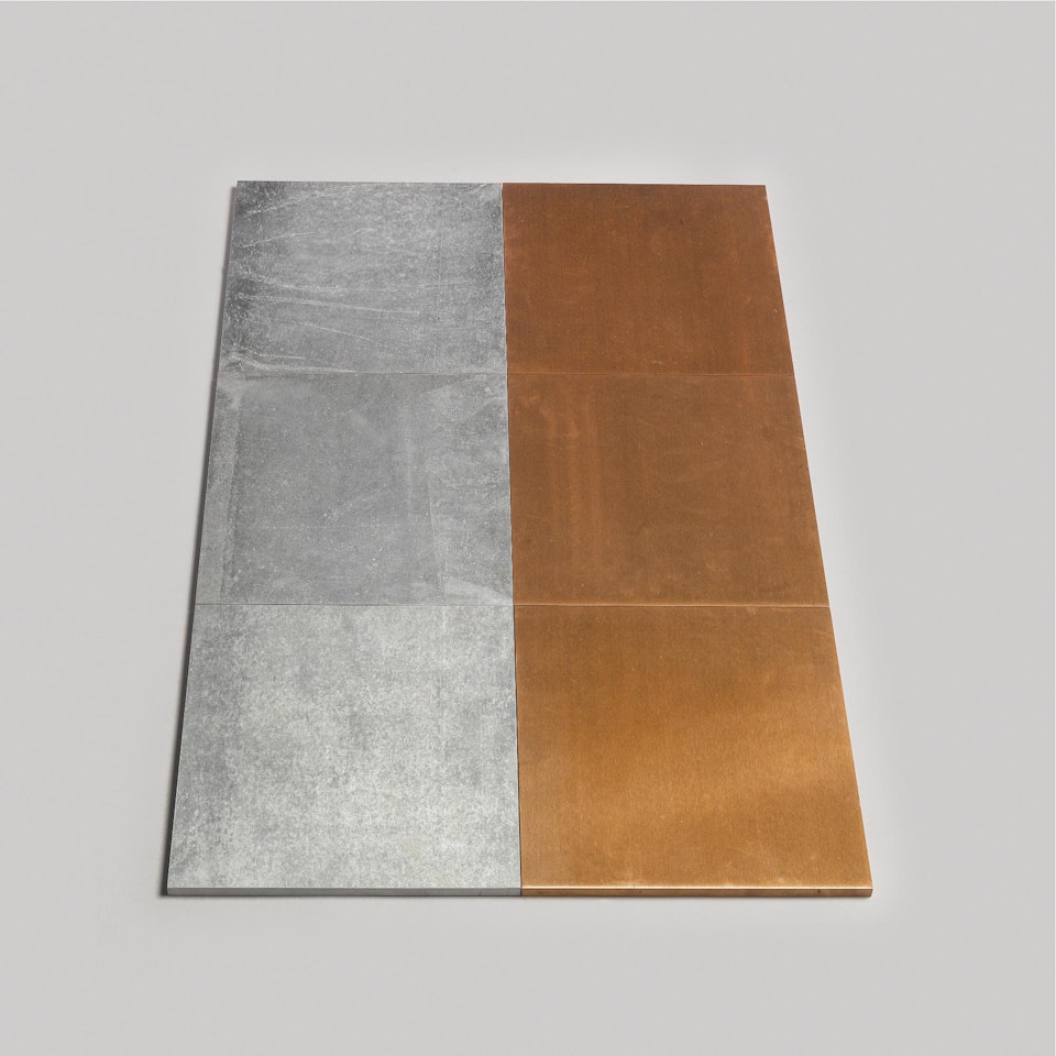 Voltaglyph 6 by Carl Andre