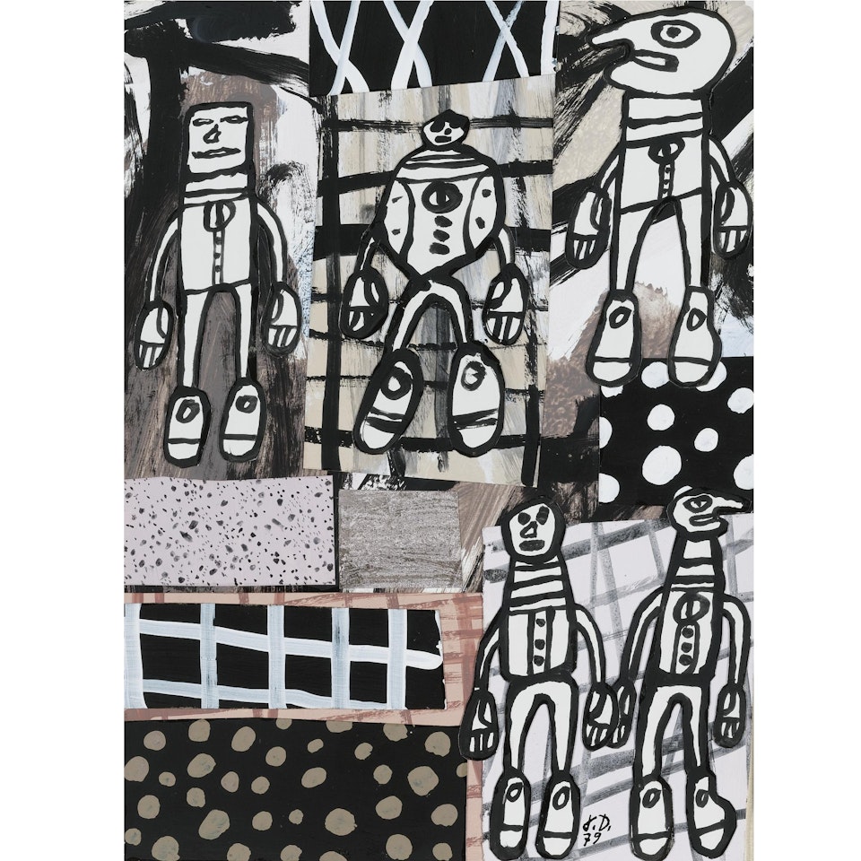 Sequence XXX by Jean Dubuffet