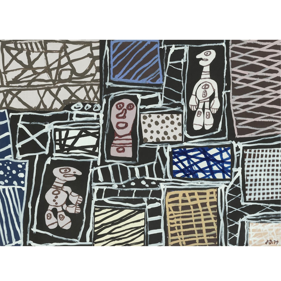 Episode A43 by Jean Dubuffet