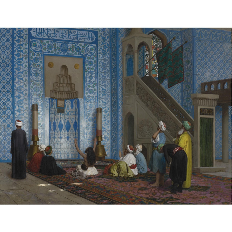 Rüstem Pasha Mosque, Istanbul by Jean Léon Gérome