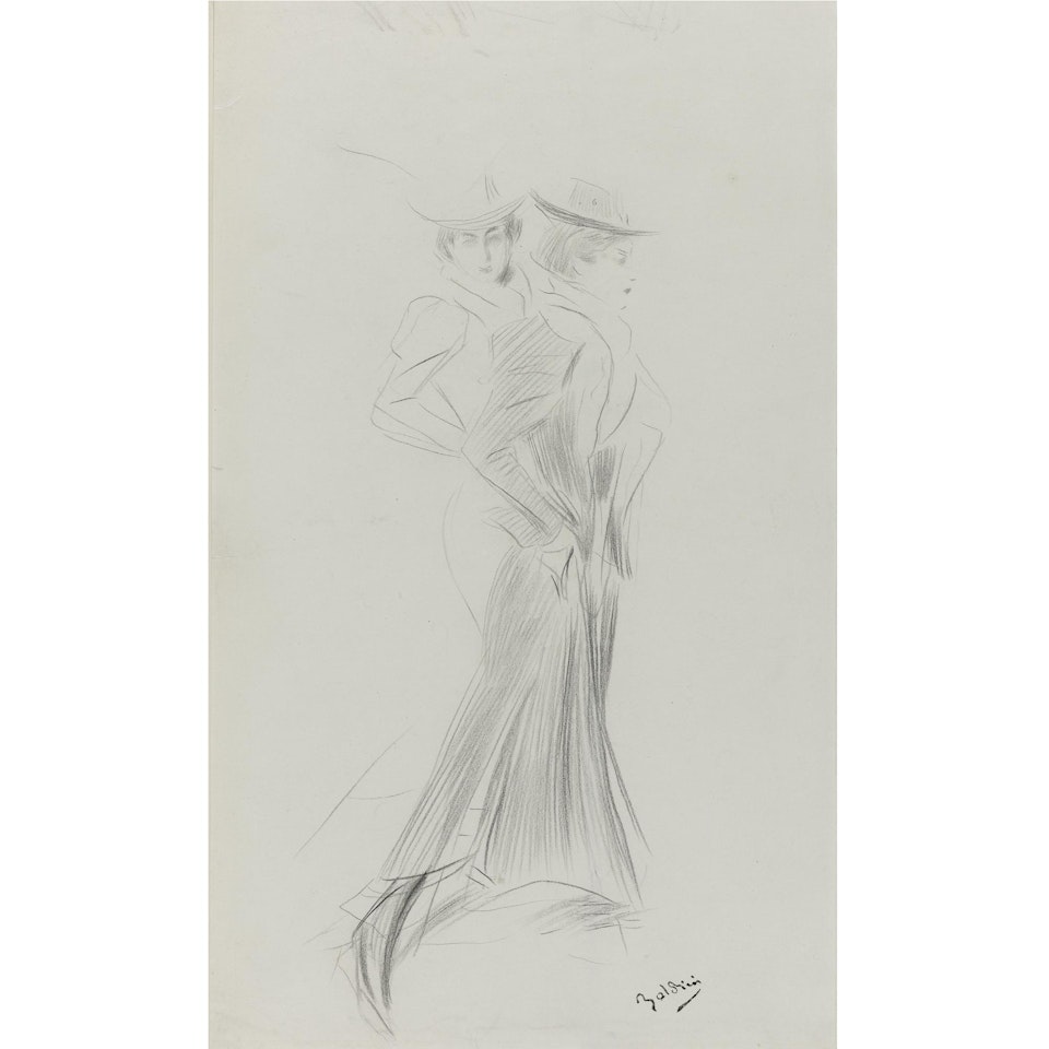 Deux Promeneuses by Giovanni Boldini