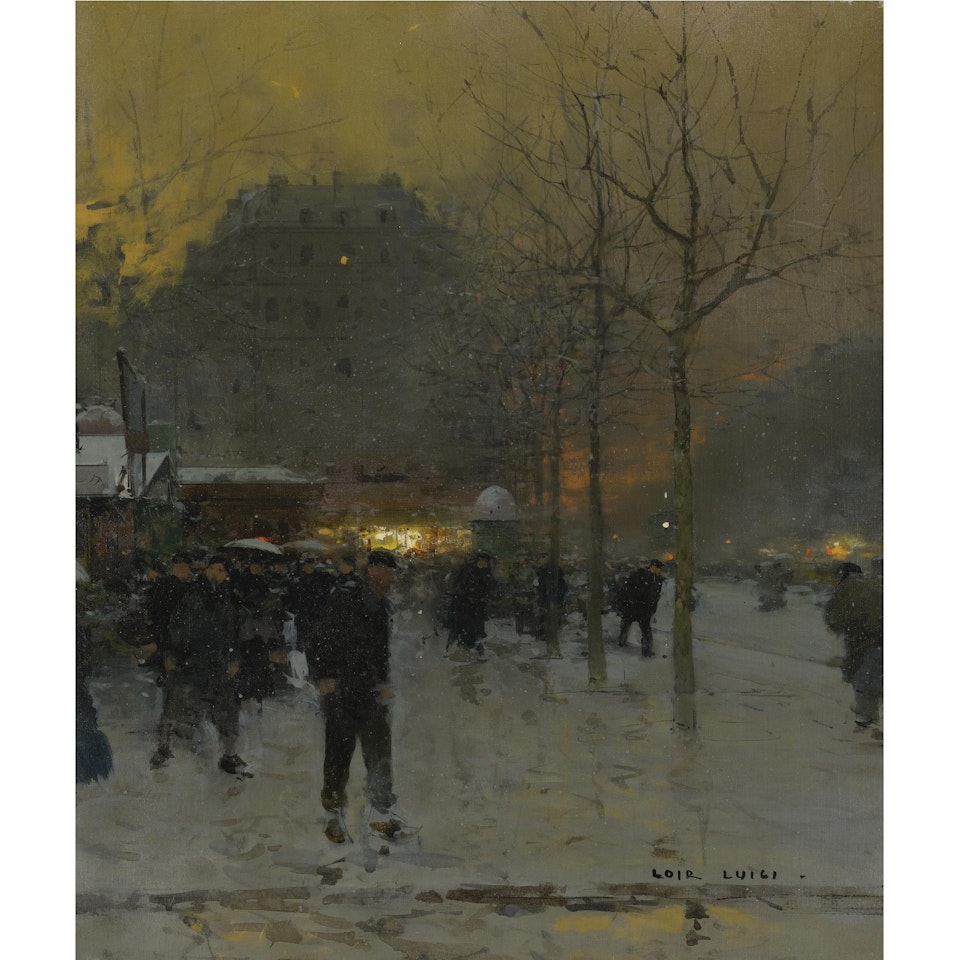 Place Des Ternes, Paris by Luigi Loir
