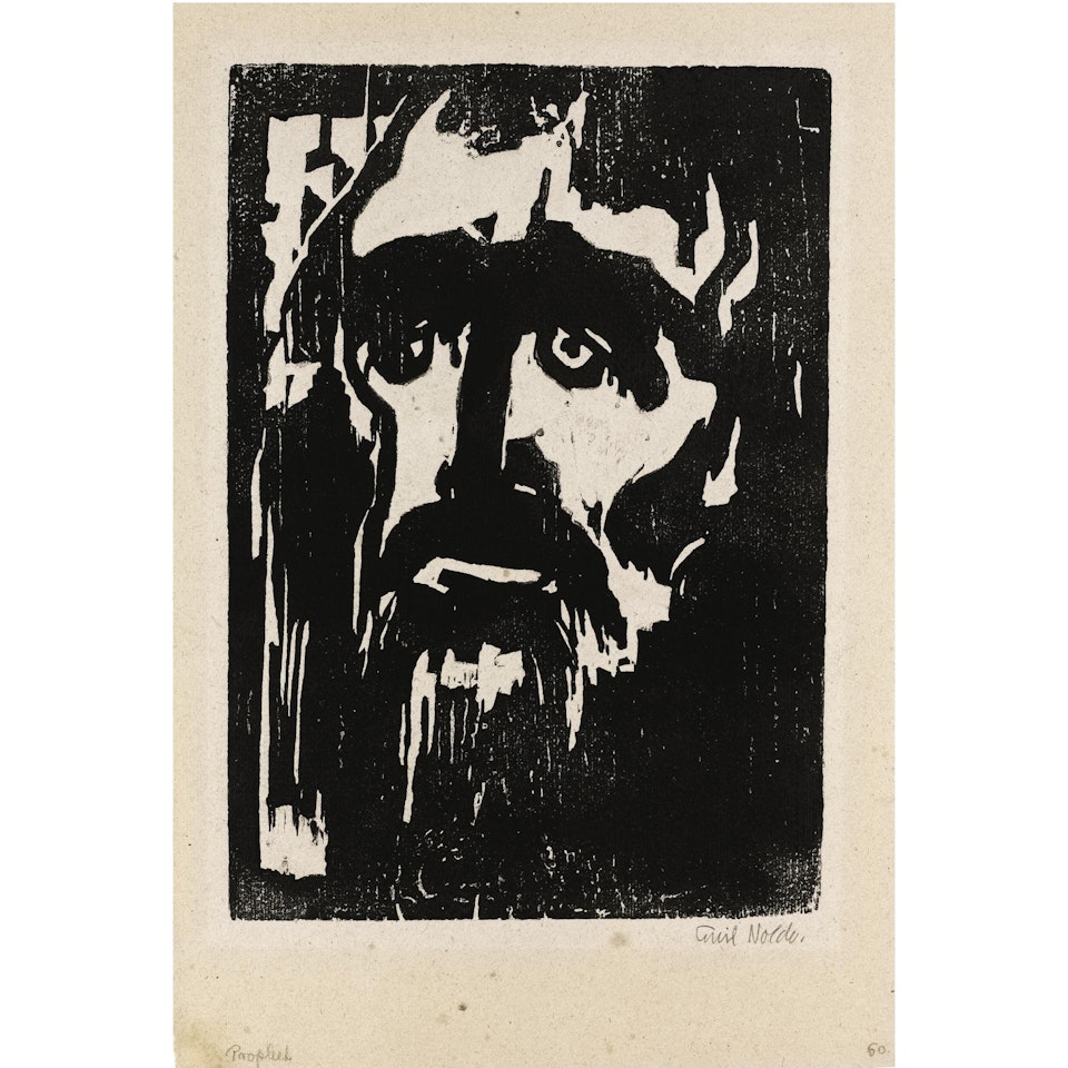 Prophet (S. & M. 110) by Emil Nolde