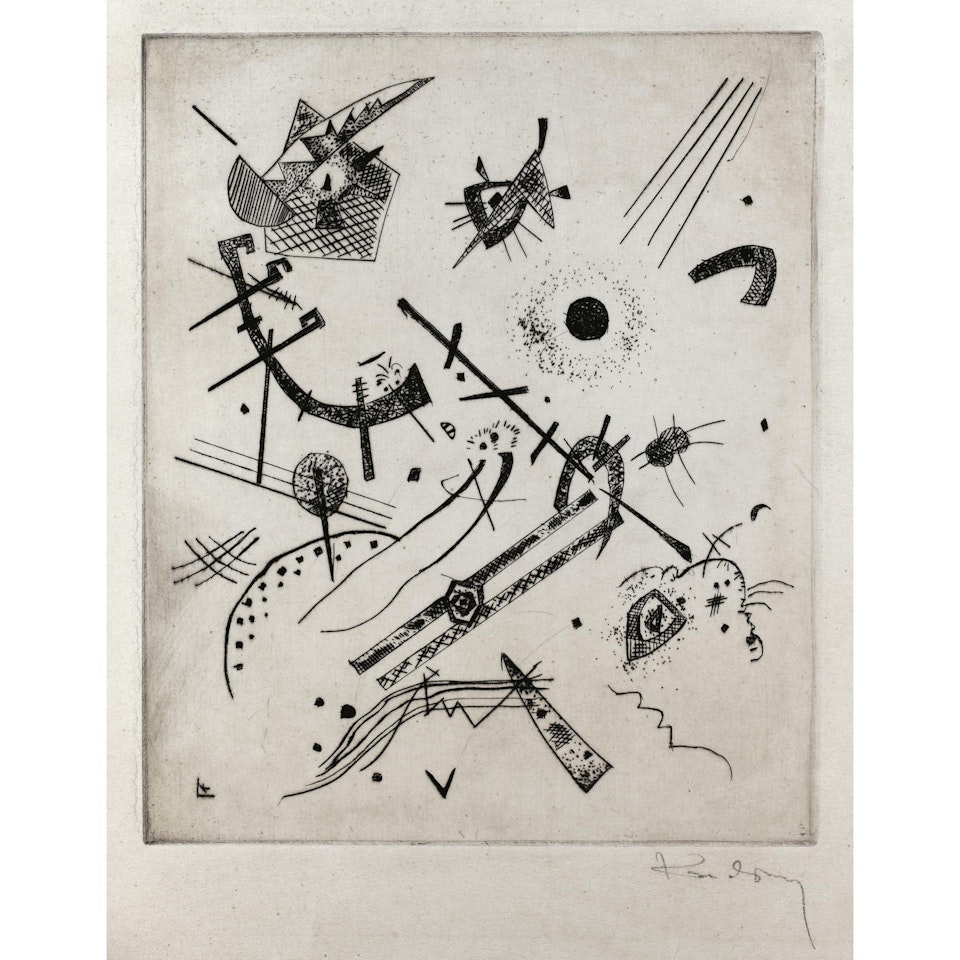 Kleine Welten X, XI, XII (R. 173, 174, 175) by Wassily Kandinsky