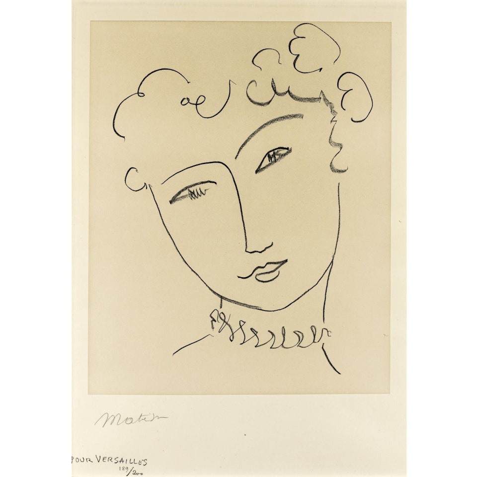 La Pompadour (D. 664) by Henri Matisse