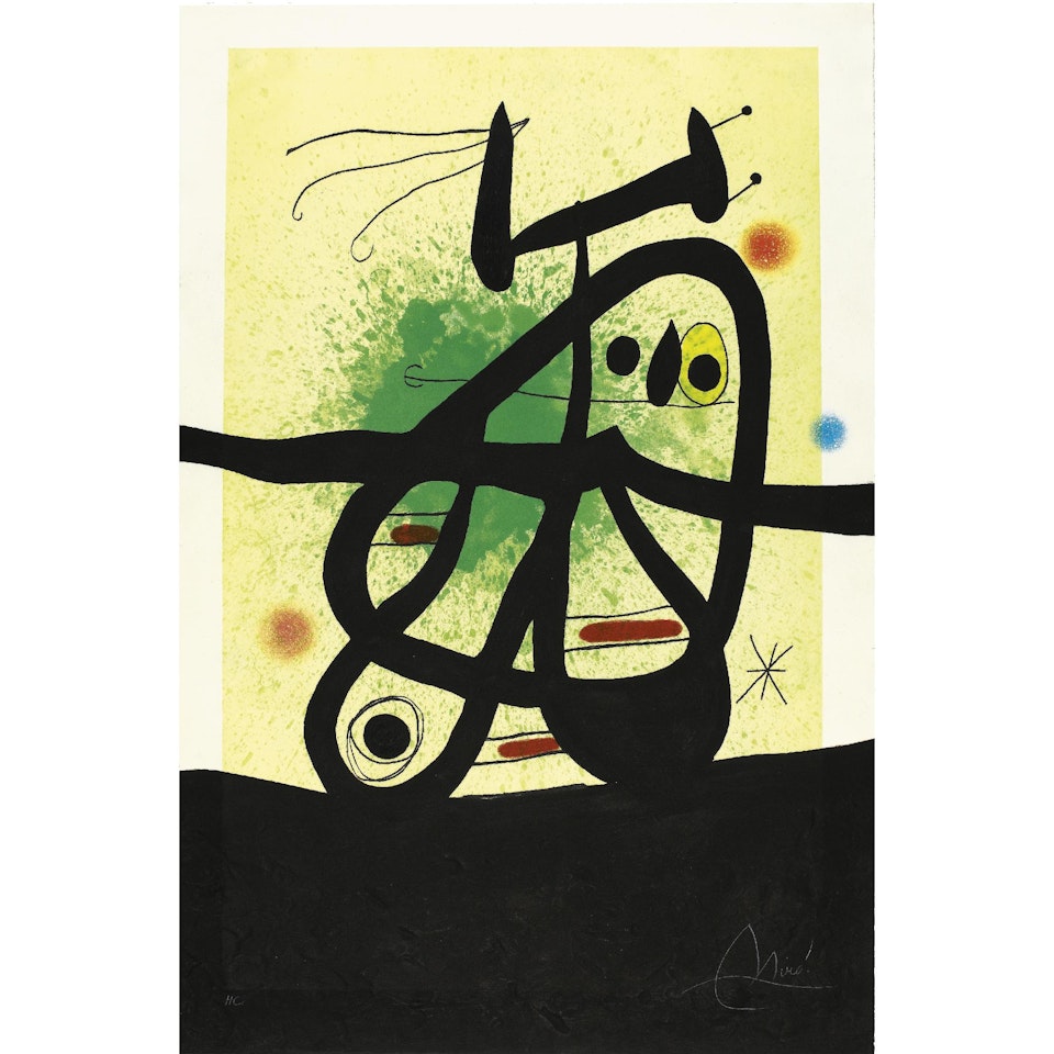 Loiseau Mongol (Dupin 513) by Joan Miró