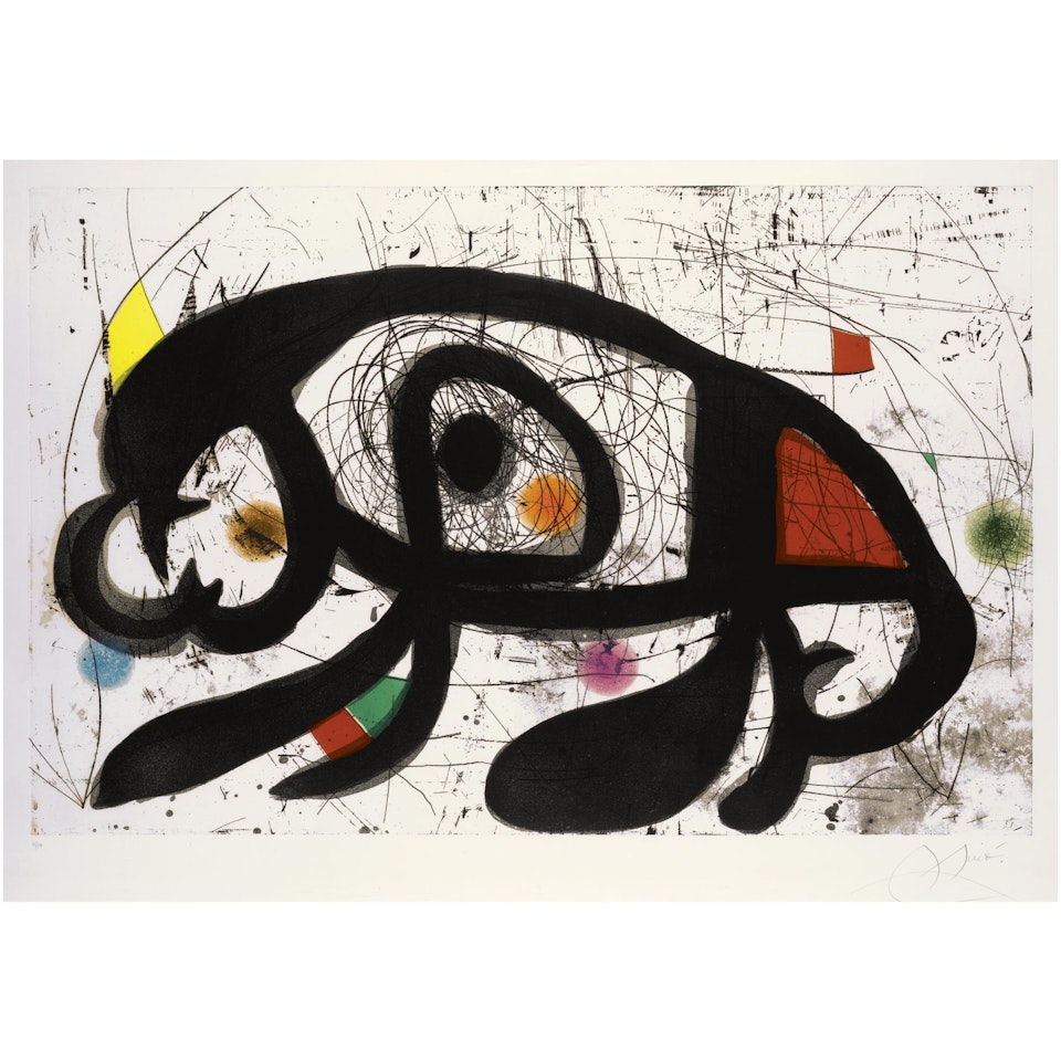 La Taupe Hilaire (D. 753) by Joan Miró