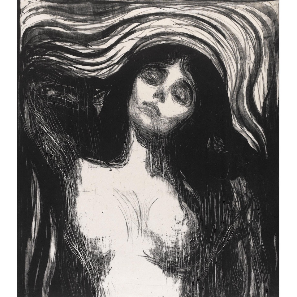 Madonna (W. 39; Sch. 33) by Edvard Munch