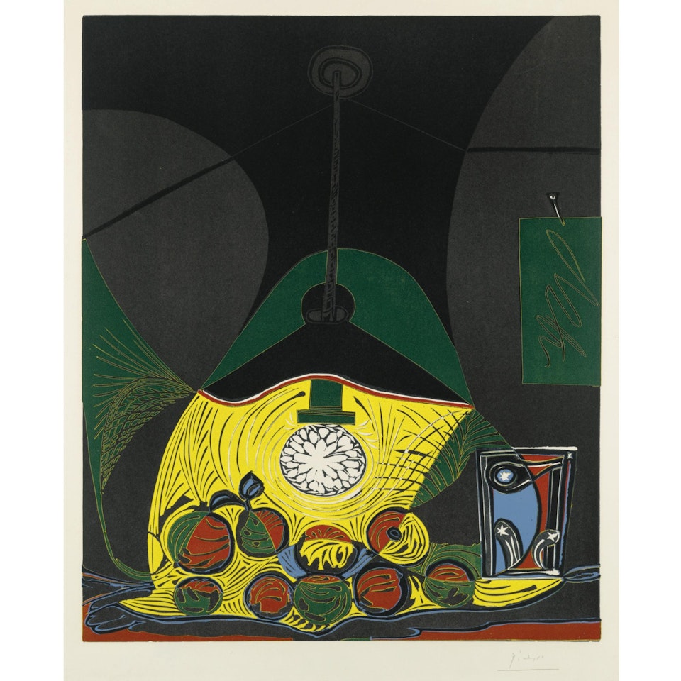 Nature Morte Sous La Lampe (B. 1102) by Pablo Picasso