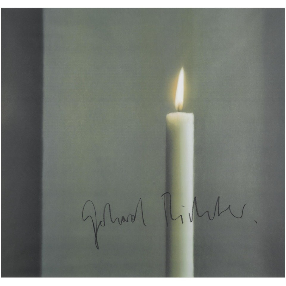 Kerze (Butin & Gronert 64) by Gerhard Richter