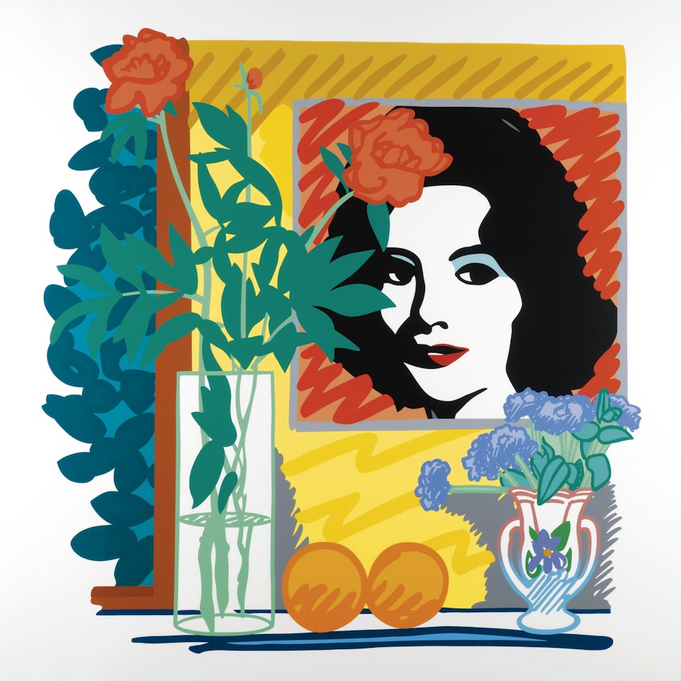 Still Life With Liz by Tom Wesselmann