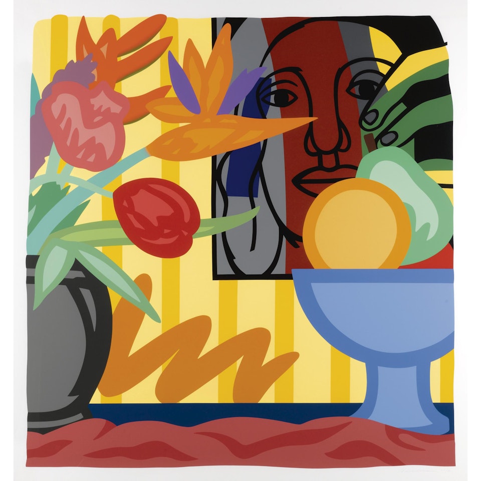 Mixed Bouquet With Leger by Tom Wesselmann