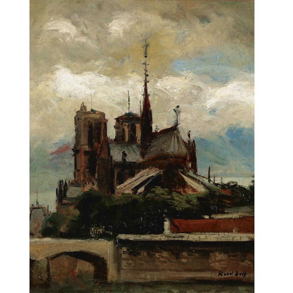 Paris, Notre Dame by Raoul Dufy