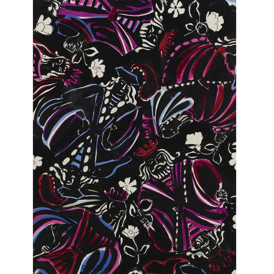 Les Figures De Cartes À Jouer by Raoul Dufy