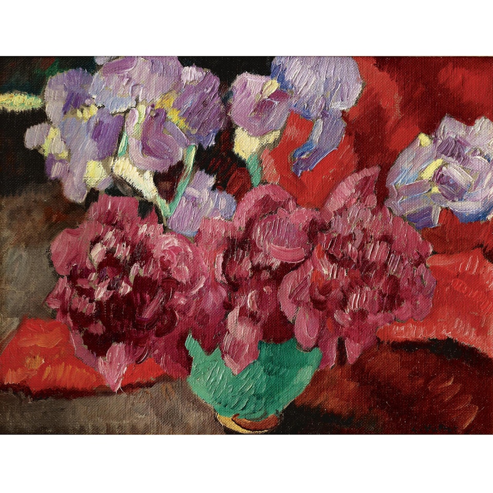 Vase De Pivoines by Louis Valtat